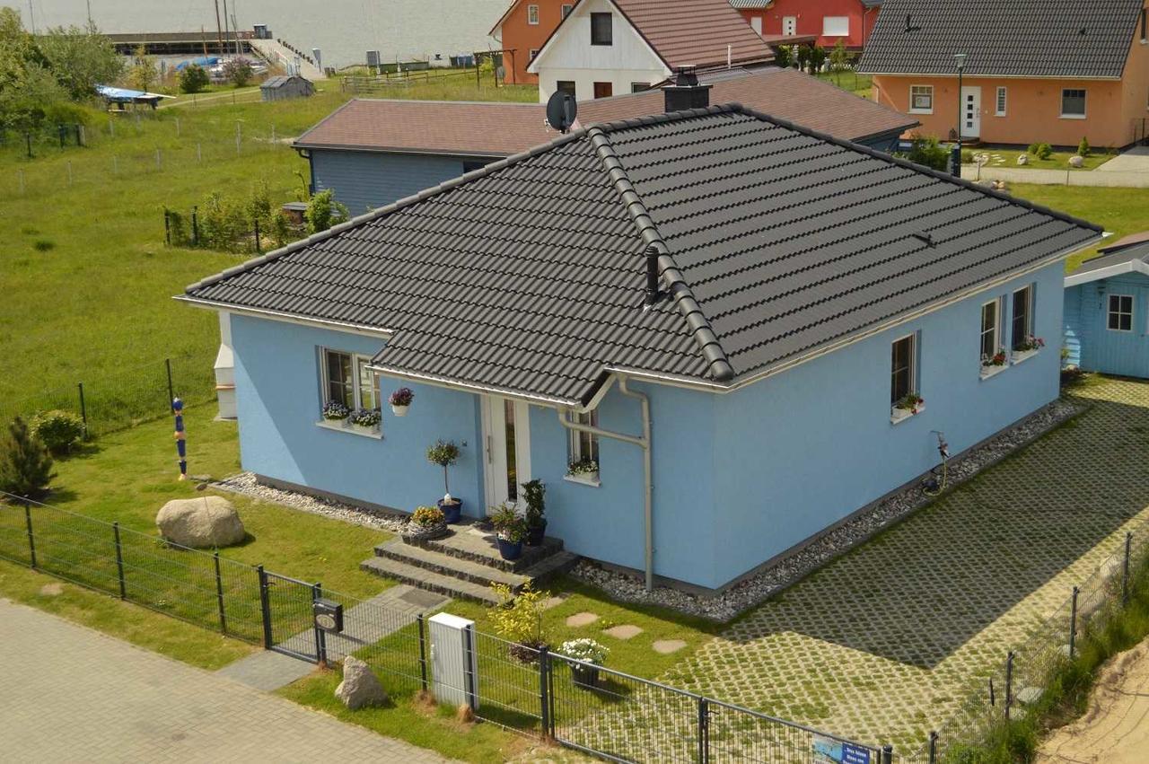 Fh Das Blaue Haus Am Peenestrom Peenemunde Dış mekan fotoğraf